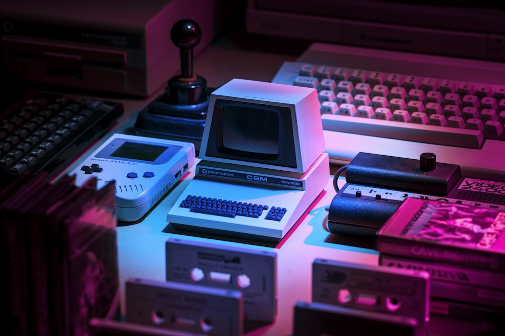 Tech product neon